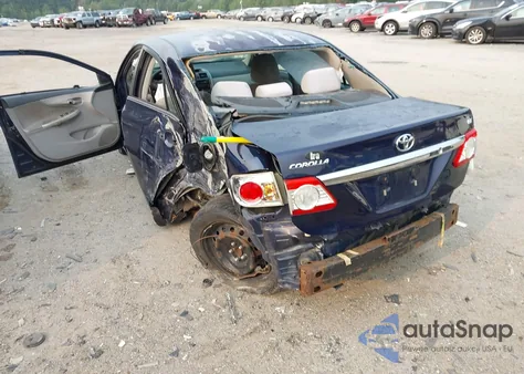 2012 Toyota Corolla Le z USA, uszkodzony, nr VIN 2T1BU4EE7CC808882